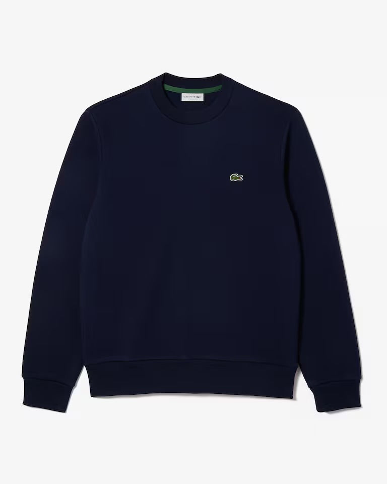 Sudadera de cuello redondo de felpa