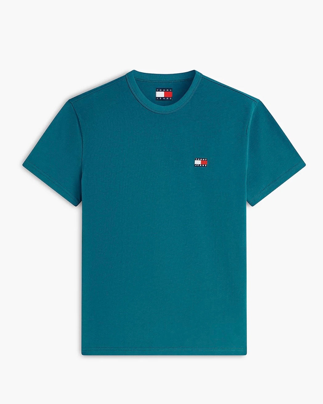 Camiseta con cuello redondo y parche de Tommy