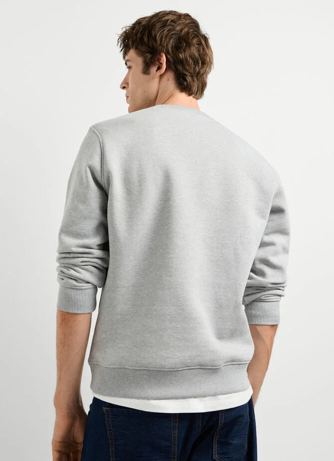 Sudadera Cuello Redondo Fit Regular