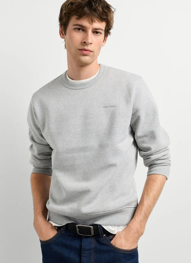 Sudadera Cuello Redondo Fit Regular