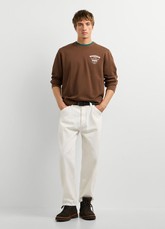 Sudadera Cuello Redondo Fit Regular