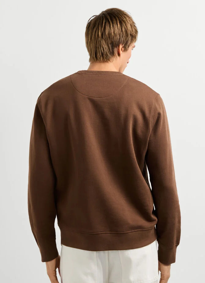 Sudadera Cuello Redondo Fit Regular