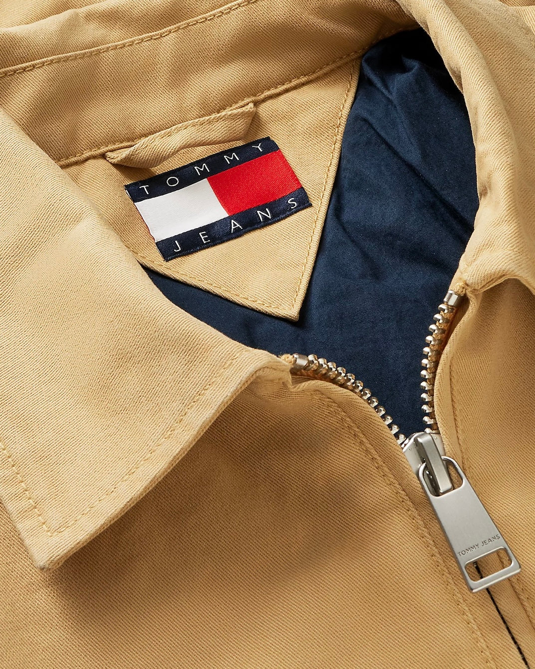 Chaqueta Harrington de sarga aterciopelada