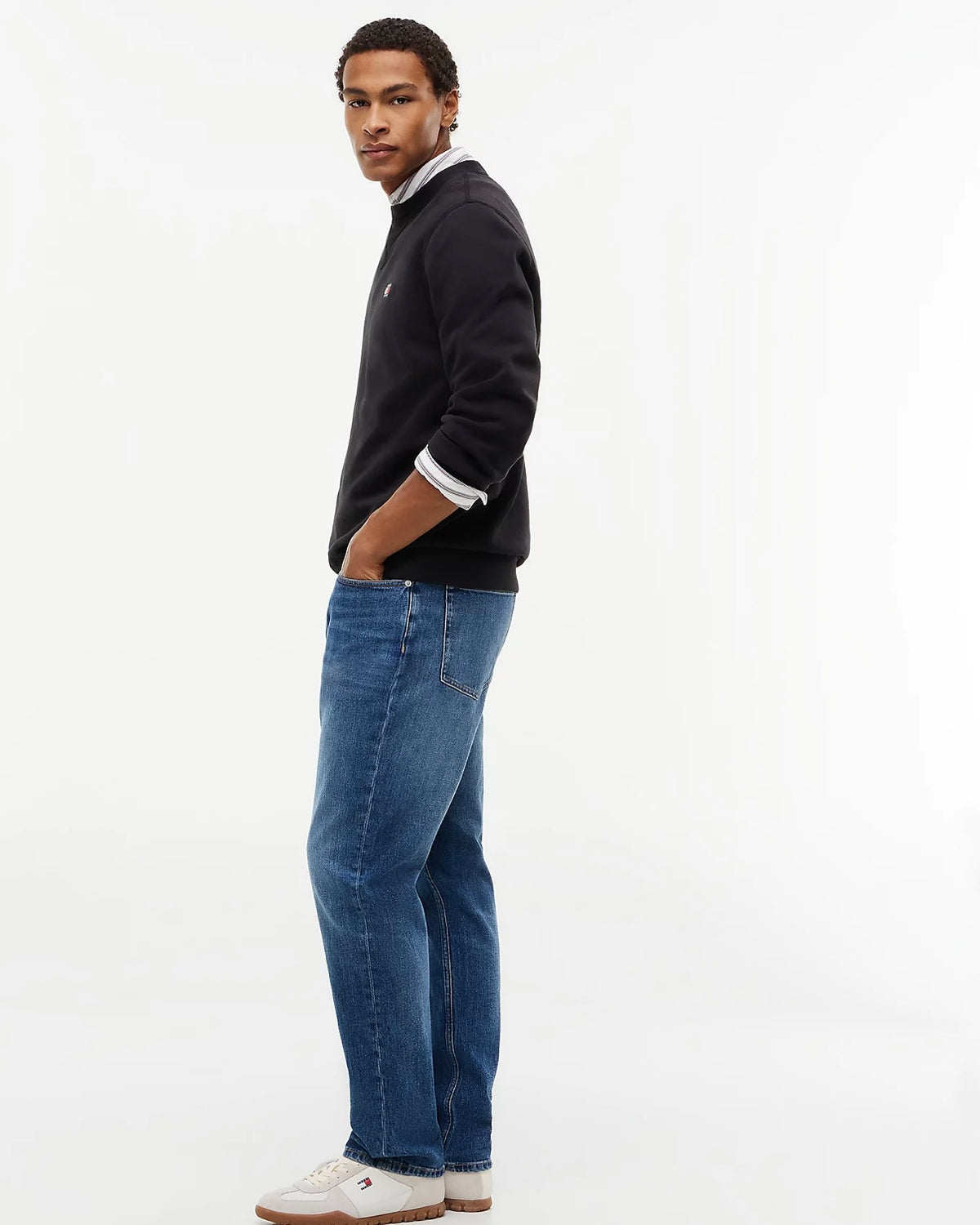Jeans Ryan slim straight con efecto desteñido