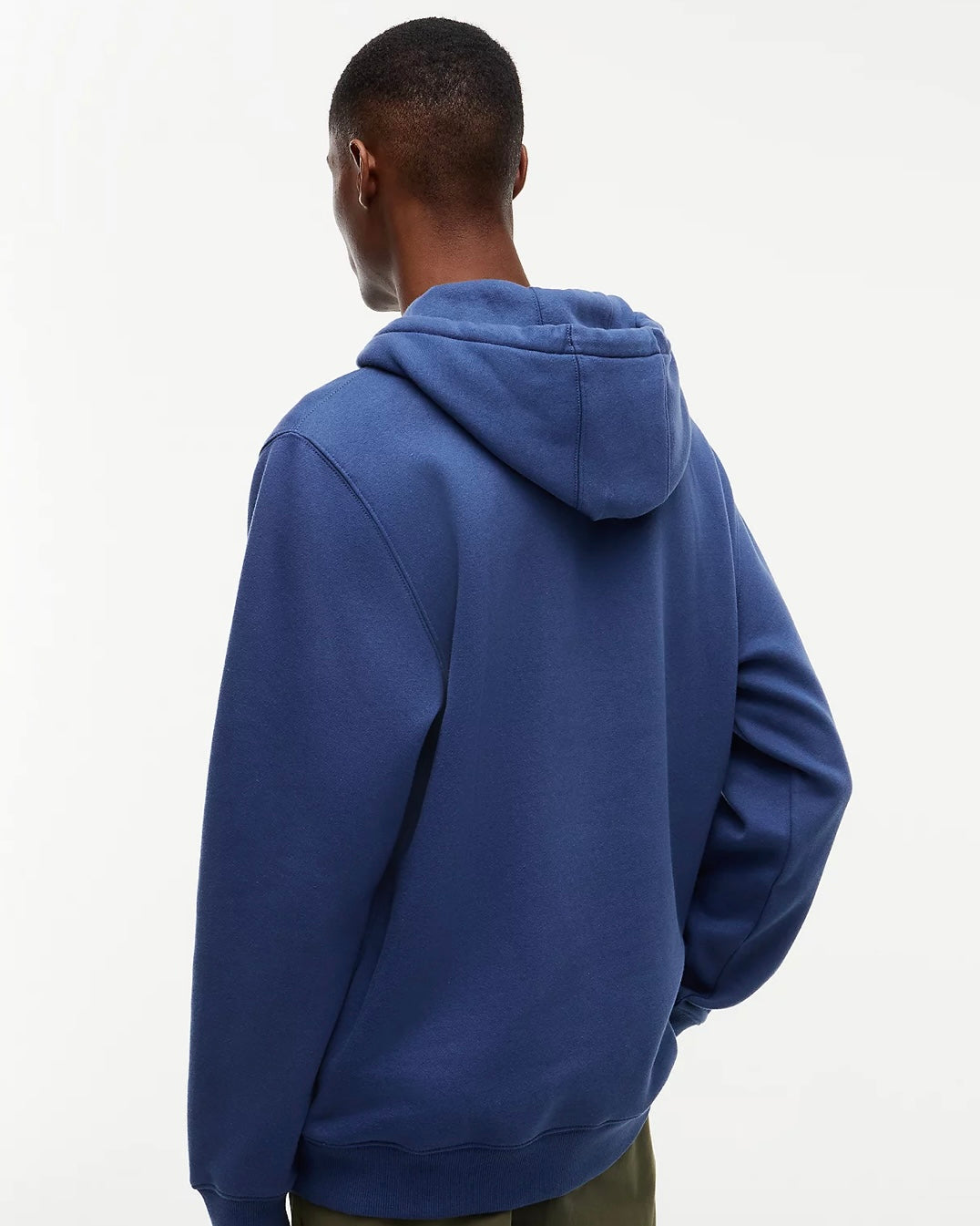Sudadera de felpa con logo bordado